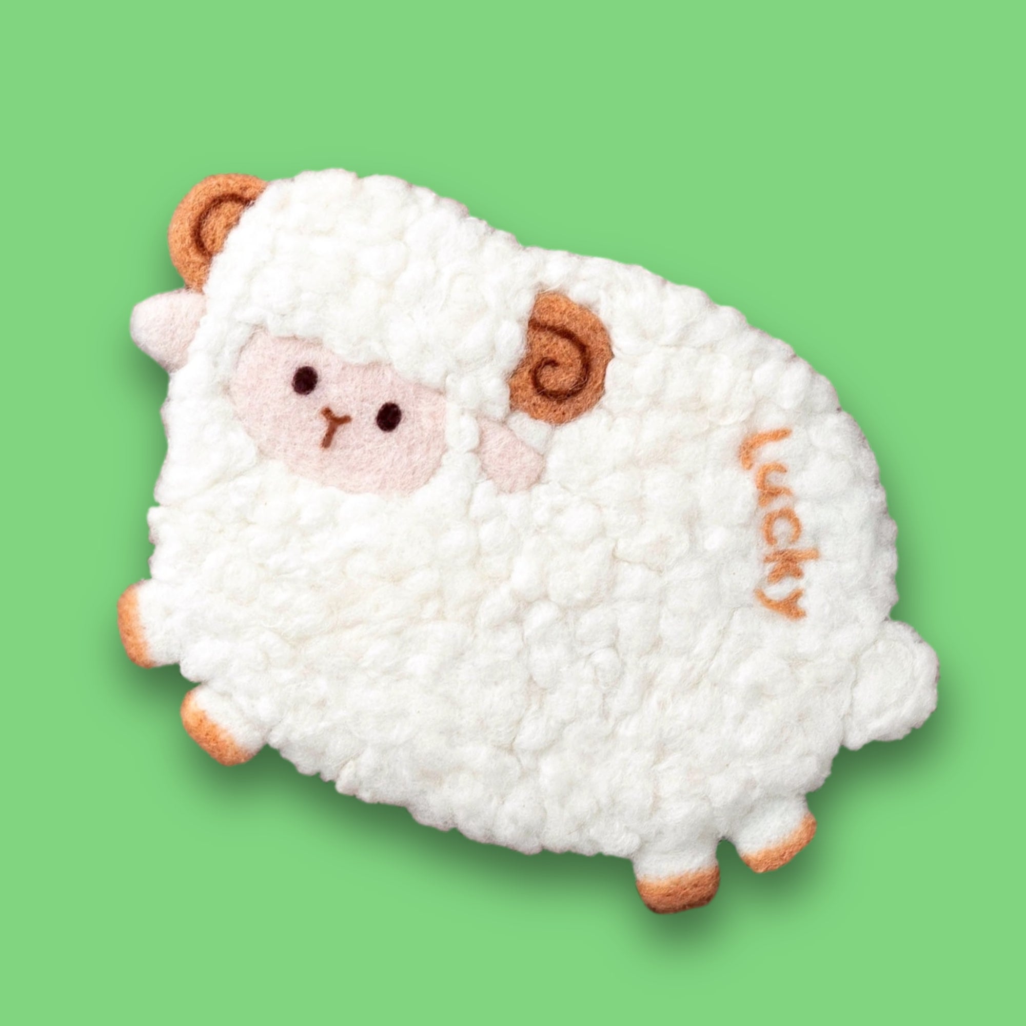 Lucky Sheep DIY felting kit by Joypok.