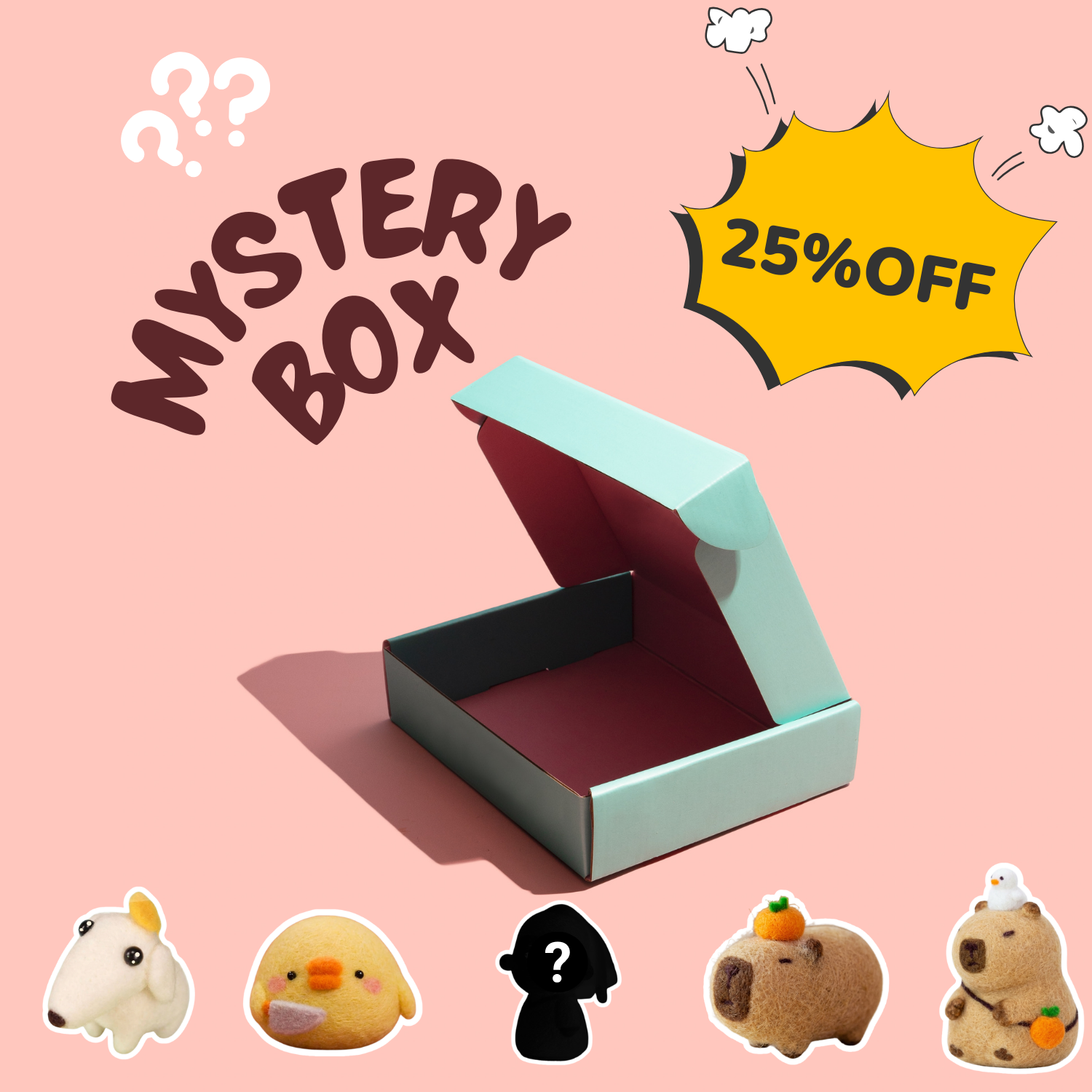 Mystery Wool Friend Box