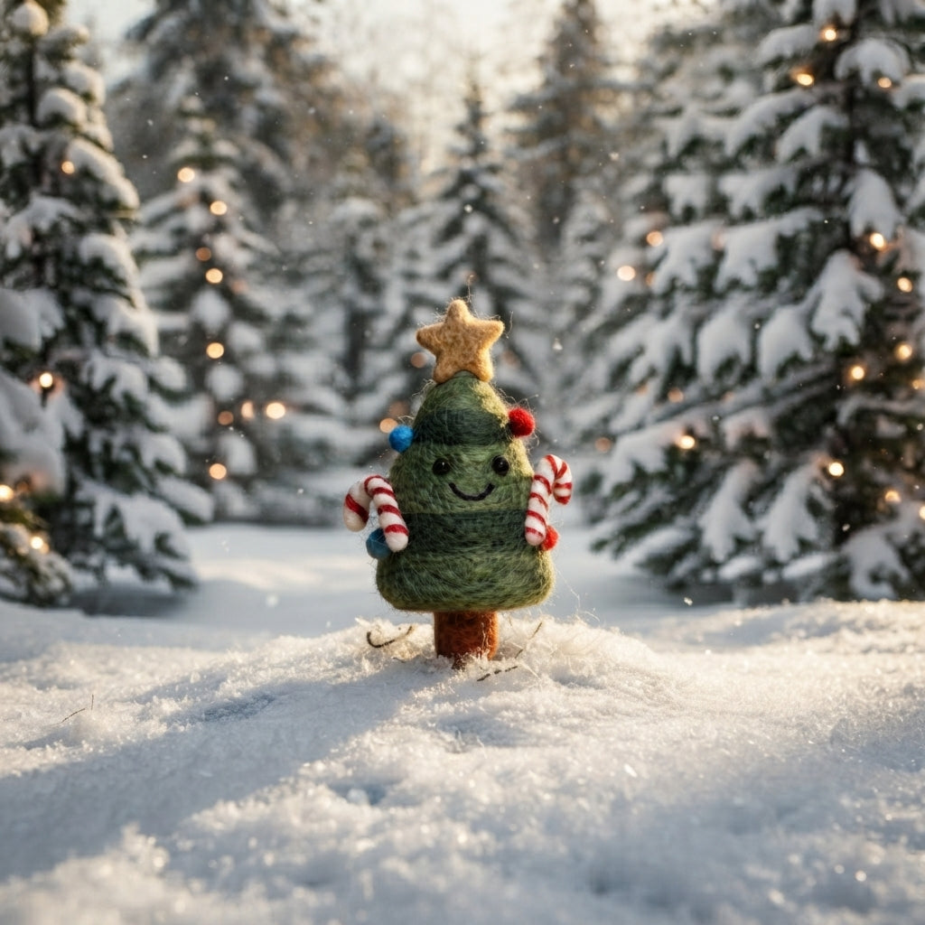 Jingle-Jingle Tree Needle Felting Kit