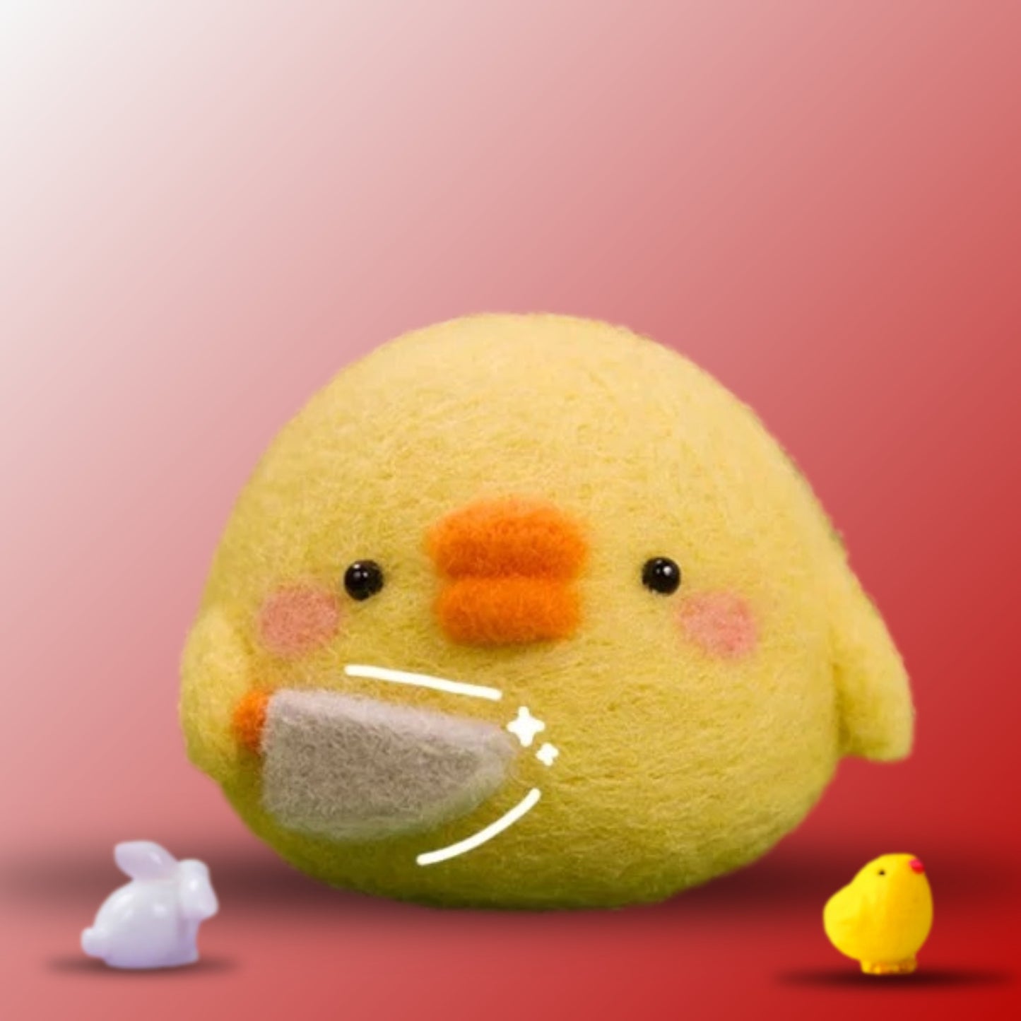 Chirpy Baby Chick DIY felting kit by Joypok.